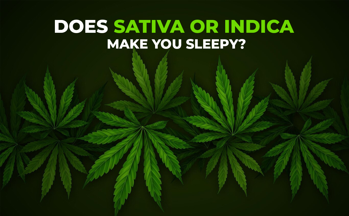 Does sativa or indica make you sleepy