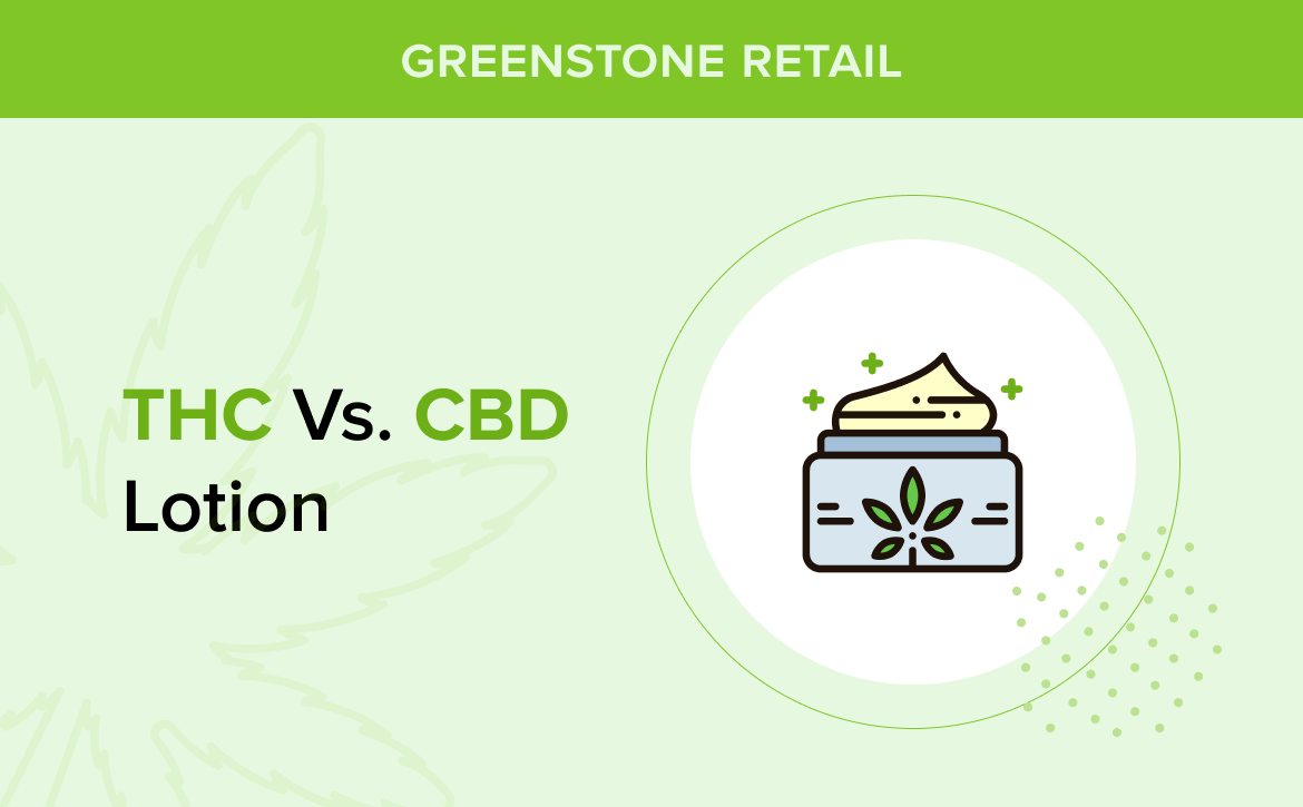 THC vs. CBD Lotion